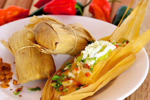 Fire Roasted Chicken Tamales Recipe